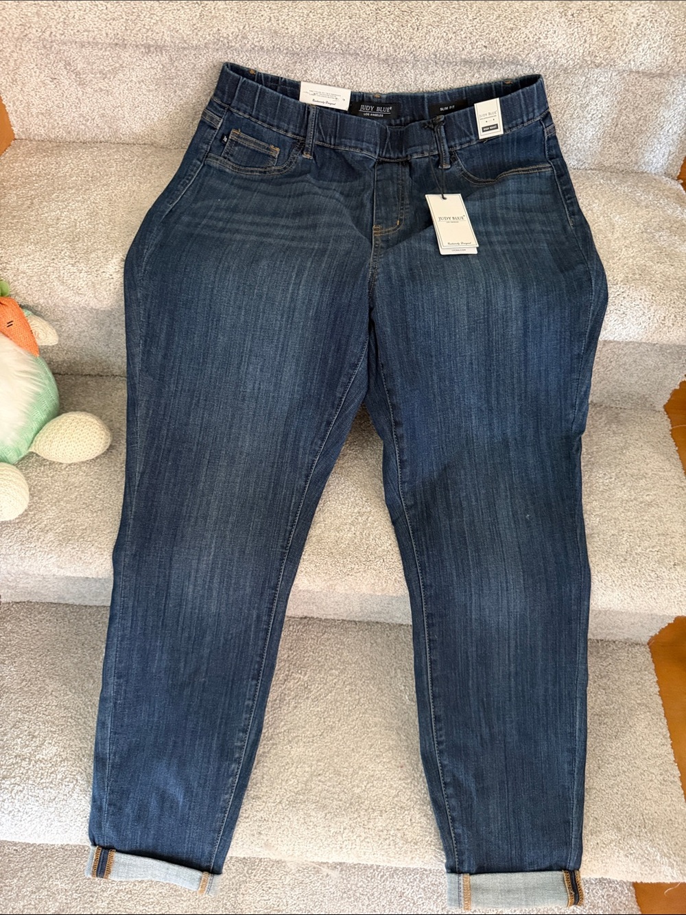 Judy Blue Dark Blue Slim Jeans
